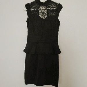 Venus black lace dress